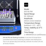 Lab Shaking Incubator,lab Incubating Orbital Shaker,Temp R.T.+5~60℃,Shaking Stroke Orbit 20mm Circle Rotation,Speed 50~300rpm,Universal Tray PW-260,DIS-60-PW