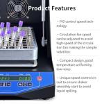 Lab Shaking Incubator,lab Incubating Orbital Shaker,Temp R.T.+5~60℃,Shaking Stroke Orbit 20mm Circle Rotation,Speed 50~300rpm,Universal Tray PW-260,DIS-60-PW