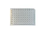 LUERFLEX 0.2ml 96 Well PCR Plate Semi Skirted Transparent Pack of 50