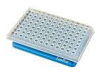 LUERFLEX 0.2ml 96 Well PCR Plate Semi Skirted Transparent Pack of 50