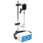 Overhead Stirrer Mixer Laboratory Electric Overhead Stirrer, Stirring Rod and Stainless Steel Stand, Maximum Speed 3000RPM, Powerful Professional Mixer for Laboratory School Home