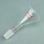 stonylab Borosilicate Glass Powder Funnel, Short Neck, 14/20 Joint Size, 50 mm Diameter