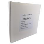 HeyWin Filter Paper Chemistry,18cm,pack of 100,Used in Laboratories for Filtering Solutions and Qualitative Analysis (100)
