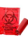Biohazard Safety Bags - 25 Gallon (Pack of 50)