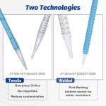 Serological Pipette, 5mL(Purple), Sterile Individually Wrapped, Pack of 100