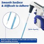 Serological Pipette, 5mL(Purple), Sterile Individually Wrapped, Pack of 100