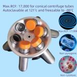 15ml Conical Centrifuge Tubes,25-Pack Sterile Polypropylene Test Tubes with Leak-Proof Screw Caps & Graduated Marks for Lab Use (15mL-25Pcs)