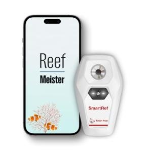 SmartRef Digital Refractometer by Anton Paar- Salinity Meter for Saltwater Aquariums, Reef Tank | Waterproof, ATC, 0.1 ppt Resolution, ±0.3 ppt Precision, 0-150 ppt Range, App-operated data management