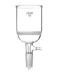 250ml Borosilicate Glass Buchner Funnel with Vacuum Tubulation