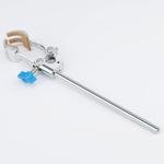 stonylab 4 Prong Adjust Swivel Clamp, Sturdy 4 Prong Multipurpose Extension Clamp with 80 mm Max Opening, Lab Accessory