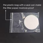 HeyWin Filter Paper 15cm,pack of 45,Used in Laboratories for Filtering Solutions and Qualitative Analysis (45)