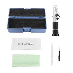 Portable Hand Held Grape and Wine Alcohol Refractometers 0 25% Vol 0 40% brixs 0 22 Baume, brixs Refractometer, brixs Refractometer, Portable Hand Held Grape and Wrefractometer Salinity Tester saltw