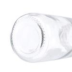 Moonetto 3 Pieces GL80 1000 mL Orange Cap Wide Mouth Graduated Round Reagent Media/Storage Lab Glass Bottle