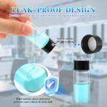 20 Pack Clear Glass Vials with Screw Caps