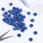 50 Pcs Syringe Tip Caps Syringe Caps No Needle Luer Lock Cap Easy Grip Syringes Tip Cap for Feeding Tubes Lab Supplies
