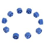 50 Pcs Syringe Tip Caps Syringe Caps No Needle Luer Lock Cap Easy Grip Syringes Tip Cap for Feeding Tubes Lab Supplies