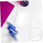 GLEAVI 10pcs Disposable Petri Dishes with Lid Small Petri Plates for Laboratory Use Transparent Plastic Culture Dish for Cell Culture and Experiments