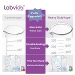 Labvida 4-Pack 250ml Thick Glass Beakers