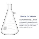 Heavy Wall Borosilicate Glass Filtering Flask, 5000 ml