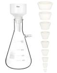 QWORK 1000ML Buchner Funnel and Filter Flask Set