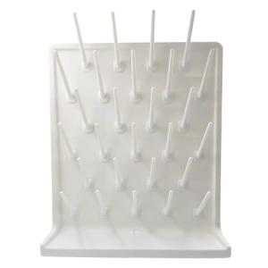 YTFLOT Wall-Mount Lab Drying Rack with 27 Pegs