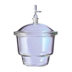 Small Pyrex Borosilicate Glass Desiccator, 2.4L
