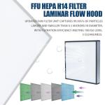 HEPA H14 Laminar Flow Hood with Filter