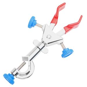 Stonylab Mini 2-Prong Swivel Clamp with Boss Head