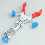 Stonylab Mini 2-Prong Swivel Clamp with Boss Head