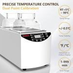 5L Digital Lab Water Bath with Precision Control