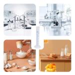 Bociloy 3-Pack 25ml Transparent Measuring Cylinders