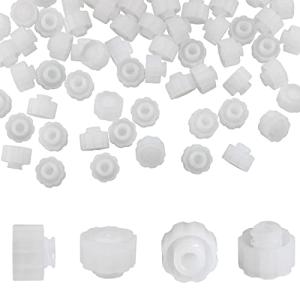 100PCS Luer Lock Caps for Feeding Tubes