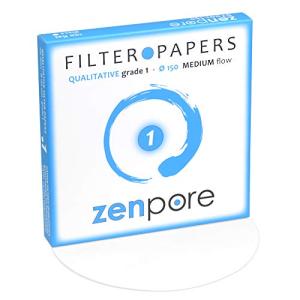 15cm Qualitative Filter Paper - 100 Discs
