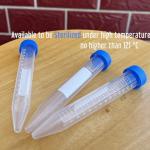 50 Pack 15ml Leakproof Centrifuge Test Tubes
