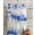 50 Pack 15ml Leakproof Centrifuge Test Tubes