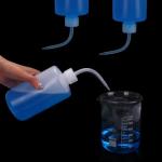 6-Pack 500ml Plastic Safety Wash Bottles