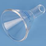 Heavy-Duty Borosilicate Glass Powder Funnel