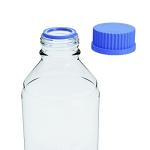 1000ml Borosilicate Glass Storage Bottles - 2pcs