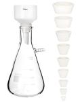 QWORK 1000ML Buchner Funnel and Filter Flask Set