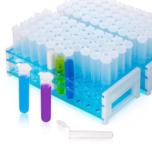 15 mL Round Bottom Centrifuge Tubes – 100 Pack