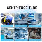 15 mL Round Bottom Centrifuge Tubes – 100 Pack