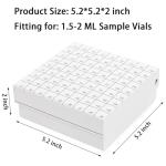 ZENFUN 12 Pc Ice Resistant Lab Freezer Box