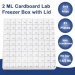 ZENFUN 12 Pc Ice Resistant Lab Freezer Box