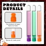Flutesan 60 Halloween Test Tube Set with Caps