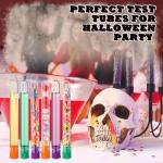 Flutesan 60 Halloween Test Tube Set with Caps