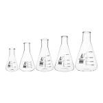 Borosilicate Glass Flask Set - 50 to 1000ml