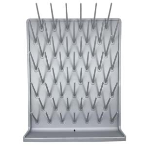 YTFLOT Wall-Mount Lab Drying Rack with 52 Pegs