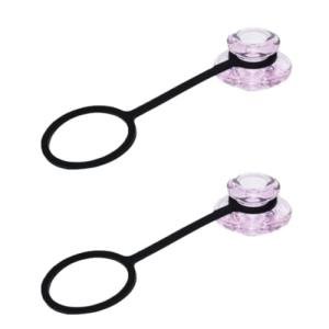 Pink Replacement Caps for Device - Set of 2