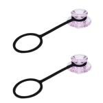 Pink Replacement Caps for Device - Set of 2