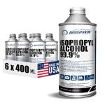 Nanoskin 99.9% Isopropyl Alcohol 6-Pack 400 mL